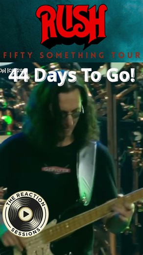 44 DAYS Rush La Villa Strangiato Live in Cleveland | Geddy Lee Bass Wizardry