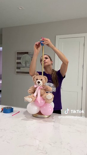 Teddy Bear Balloon Centerpieces Ideas