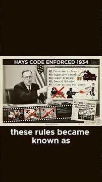 Why Hollywood Started Censoring Itself?