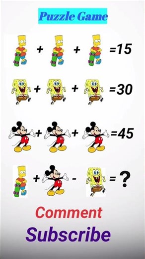 Puzzle Game / Brain Game #brainteasers #numberpuzzle #iqtest