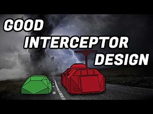 How to design a good tornado interceptor