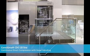 ConsiGma CDCLB Line continuous direct compression with linear blend GEA 连续混合直压技术