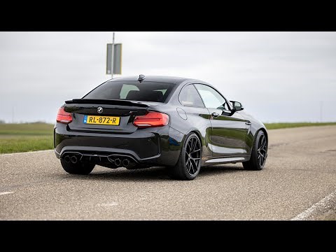 410HP BMW M2 F87 with Akrapovic Exhaust - LOUD Accelerations & Launch Control !