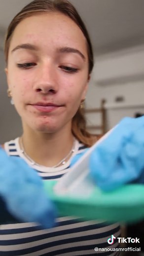 Dental check-up 🦷#asmr #roleplay #foryoupage #nanouasmr #relaxing #multilanguage