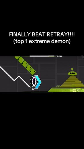 Conquering the Top 1 Extreme Demon in Geometry Dash