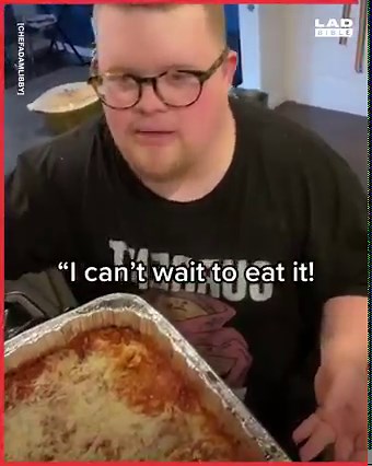 Adam has found fame with his cooking videos on TikTok ❤️👏 | LADbible
