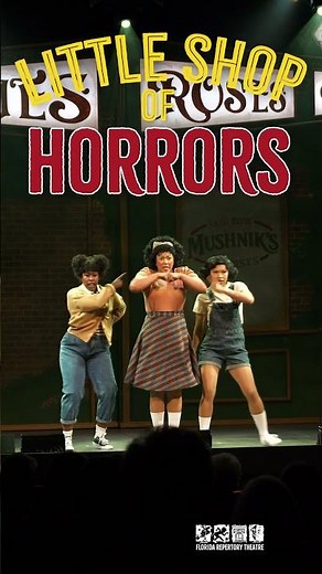 They run the streets… and the stage | Little Shop of Horrors #broadway