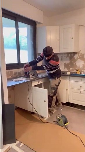 Installation de l’évier