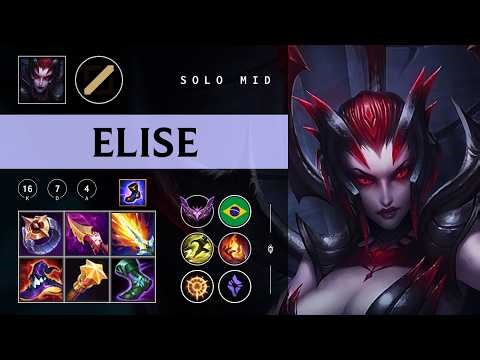 Elise Mid vs Viktor - BR Master Patch 26.06