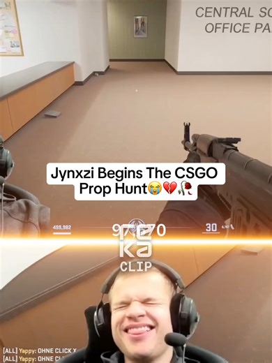 Jynxzi's Hilarious CS:GO Prop Hunt Fails