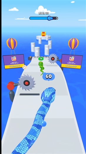 "Fast Snake, Faster Reflexes!" - 3D Gameplay #games #gaming #youtube #youtubeshorts