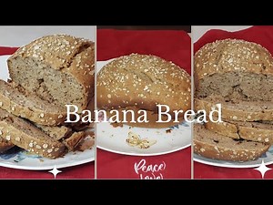 Bread machine banana bread