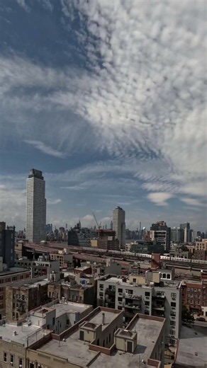 NYC Timelapse - Clouds, Trains, Cars & Construction - August 1, 2026