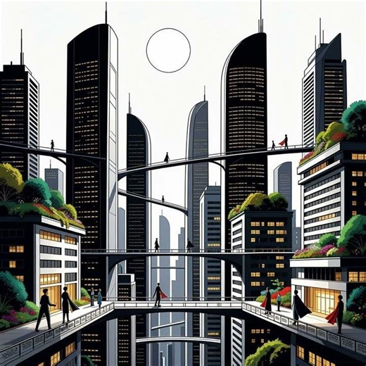 🎨 AI Art Gallery #66: Health And, Future Of & Space Exploration | 5 Stunning AI Artworks