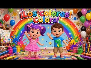 ¡Los Colores! Colors! | Aprende los Colores con Lili y Tito | Canción Infantil 