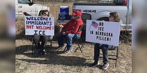 Nebraska Voices protests McCook ICE detention facility