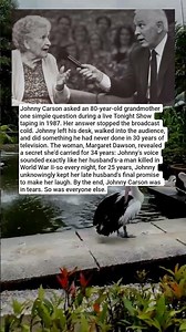 An 80-Year-Old Woman’s Secret Made Johnny Carson Leave His Desk on Live TV