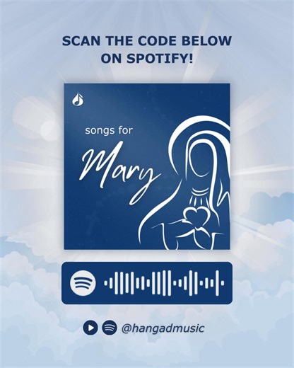 Happy Birthday, Mama Mary! 💙 Listen to Hangad's Marian Playlist here: https://bit.ly/Spotify_HangadSongsForMary https://bit.ly/YouTube_HangadSongsForMary Today, we join the whole Church in celebrating the Nativity of the Blessed Virgin Mary — our mother, intercessor, and model of faith, humility, and love. To help you reflect and celebrate, we’re sharing a playlist of Marian songs — including our own renditions and favorites that have inspired us through the years. May these songs bring you pea