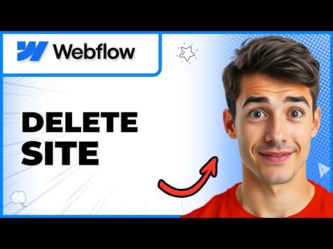 How To Delete Site In Webflow (Easiest Way) (2026 Guide)