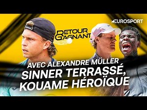 Sinner OUT, le phénomène Kouame : débrief de la 5e journée de Roland-Garros avec Alexandre Müller