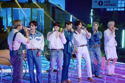 Watch: BTS Makes 1st-Ever Appearance On BBC Radio 1's "Live Lounge"   Covers Puff Daddy, Faith Evans, And Sting | Soompi