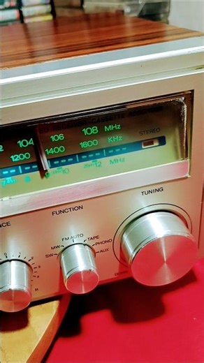 #vintage viral stereo Rising STR-507F XSB graphic equaliser classical model#tape recorder#viral