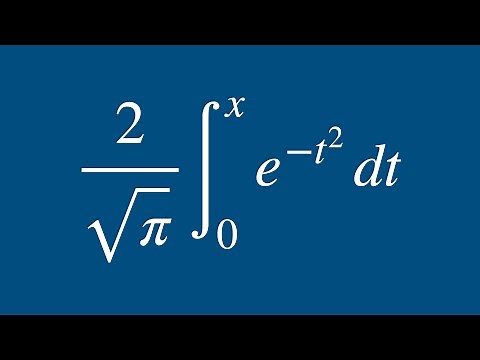 The Error Function Explained in Two Minutes - Daily Problem 52