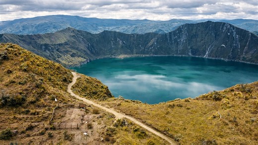Is this one of the most beautiful crater lakes?