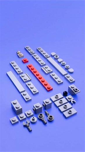 Ksunder Cage | Animation Artist on Instagram: "LEGO USS Fletcher — 38 Pieces | Timelapse Build LEGO-style digital build of a small destroyer made with 38 pieces. The original design by Bobby Brix does not have a specific name, but to me it strongly resembles the USS Fletcher–class destroyer, so I chose to present it that way. About this project: This is a high-end CGI production created entirely from scratch using professional 3D tools. Every brick was digitally modeled, textured, and animated t