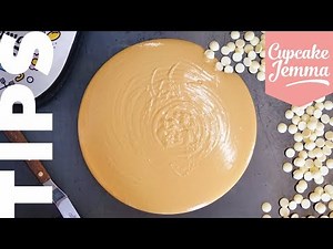 How to Make Caramelised White Chocolate Recipe & Tutorial (The Easy Way!) | Cupcake Jemma