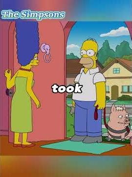 Homer’s beloved Spider-Pig #anime #cartoon #foryou #simpsons #thesimpsons