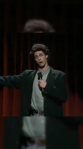 Jim Carrey as Jerry Seinfeld, In Living Color 1993. #tvshow #jimcarrey #fyp #movies