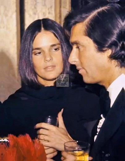 "Circa April 1971, Ali MacGraw and her second husband, Paramount studio executive Robert Evans, were photographed by Ron Galella at the National Association of Theater Owners (NATO) Awards ceremony held at the Waldorf Astoria in New York City." #fblifestyle | History Through Time
