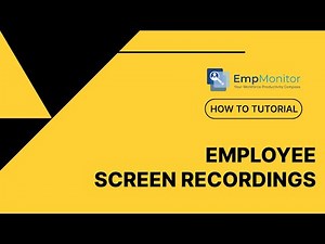 How to View Employee Screen Recordings in EmpMonitor | Step-by-Step Tutorial