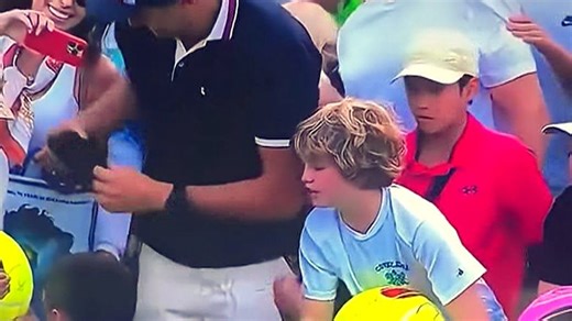CEO apologizes after snatching signed hat from young boy at U.S. Open