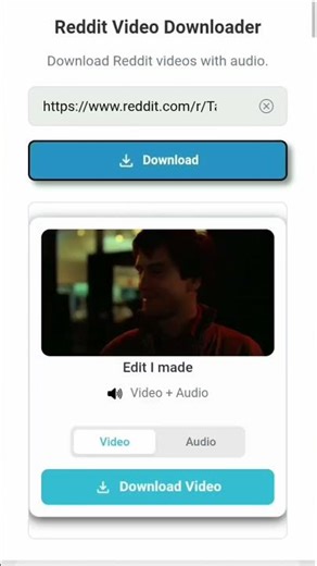 SonicTube reddit video downloader. Download Videos with audio
