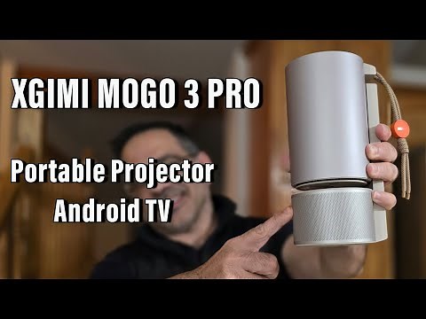 XGIMI MoGo 3 Pro: The Ultimate Portable Projector for On-the-Go Entertainment! 🎥 | Unboxing & Test