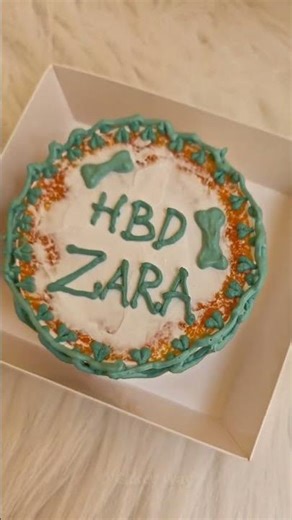 Bento Birthday Cake for Dogs | Pet friendly Cakes | Cakes for Pets | @dcakeyway on Instagram