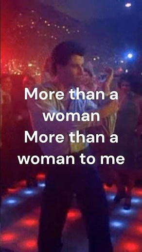 More Than A Woman |Bee Gees MEDLEY | Lyrics #shorts