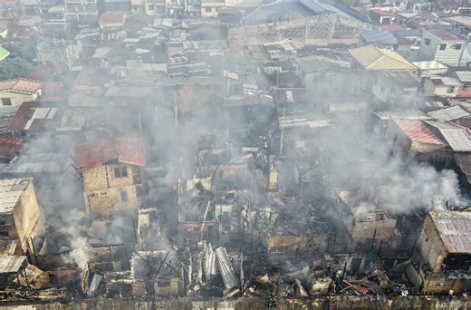 82 families displaced by fire in Cebu City