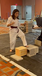 💥Martial Arts Foot Stomp Board Breaking Attempt 🤩11 Boards 🙌 #karate #martialarts #taekwondo | Point Fighter Live