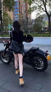 CLC 450: Beautiful Girl and Motorcycle
