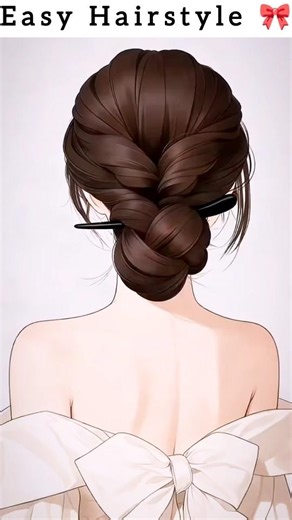 must try this daily use hairstyle 🎀😳#hairstyle #styleguide #haircare #style #trending #hairtutorial