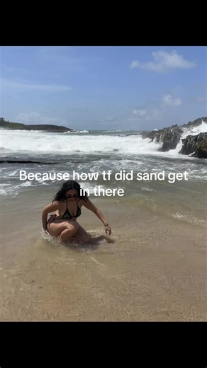 Tee Money Honey (@tee.money.honey)’s video of sand hole