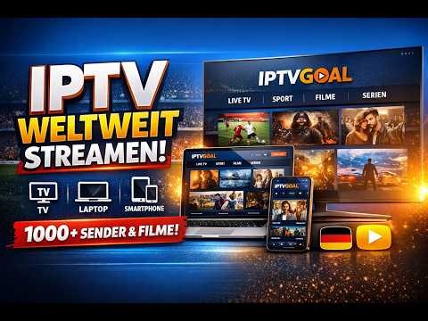 IPTV Deutschland 2026💥: Kostenlose Testphase & alle Kanäle & 4K , Fire tv stick