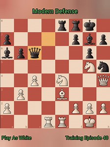 23K views · 208 reactions | Modern Defense Against ( Part 40 ) Play As White #ChessOpening #ModernDefense | Chess Galleryan | Facebook