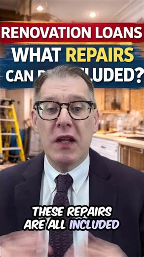What Repairs Can Be Included in a Renovation Loan?