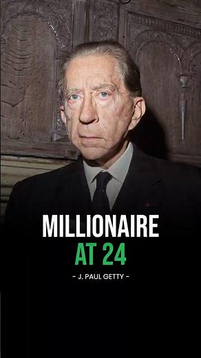 J Paul Getty father inheritance oil fields #shorts
