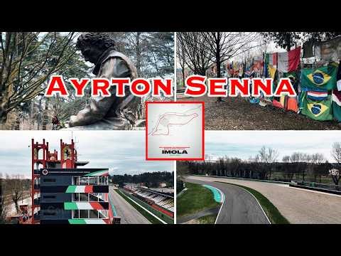 🇮🇹 Imola in reality - Ayrton Senna Memorial | Speedway | Crash | The Tamburello corner | Drone 4k