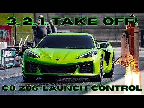 C8 Z06 Corvette ONE BUTTON Launch control! How to Master Launch Control!